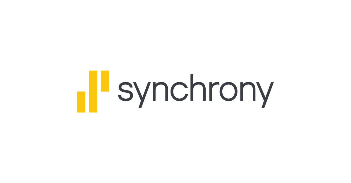 Synchrony logo, representing financing options for HVAC systems, featured in context of Tillman's Services' HVAC financing solutions in Gulfport, MS.
